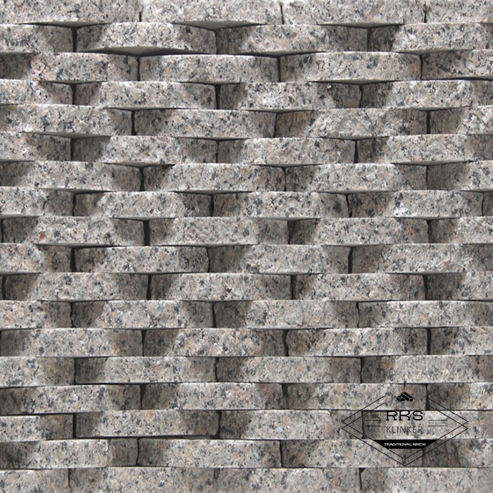 Фасадный камень Плетёнка — Гранит Межиричский в Тамбове